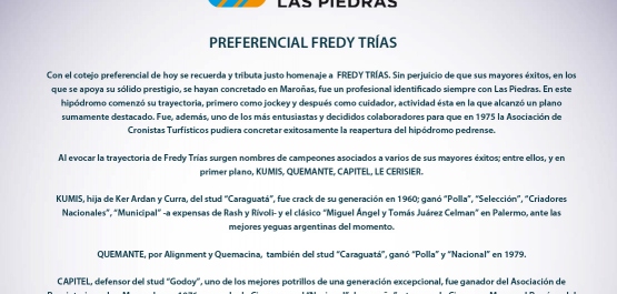 Preferencial Fredy Trías