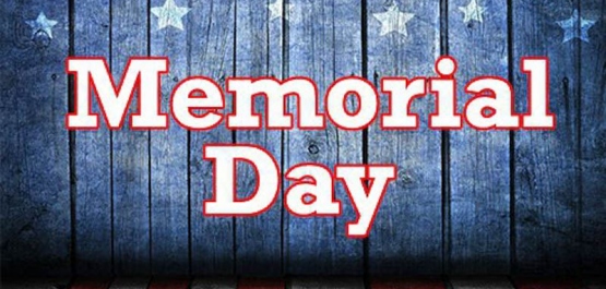 Lunes 31 de Mayo-Memorial Day