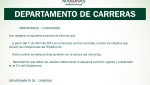 departamento de carreras